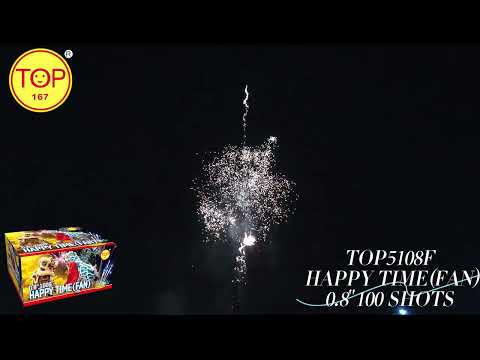 HAPPY TIME FAN 100 SHOT 0,8 INCHI