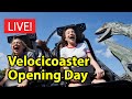 LIVE Velocicoaster Opening Day At Universal Orlando Resort