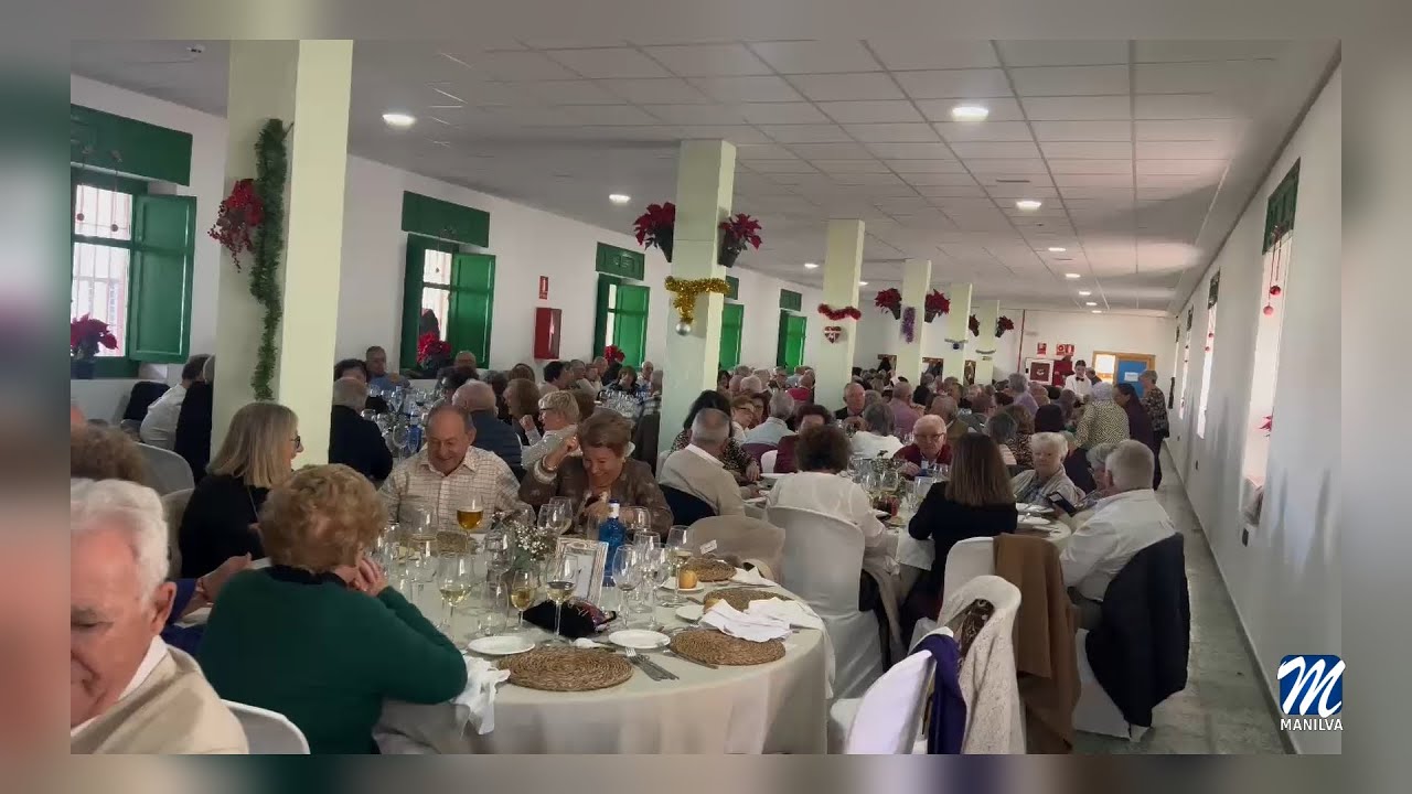Comida de navidad de los mayores de Sabinillas