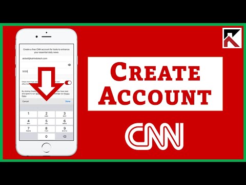 How To Create An Account On CNN App