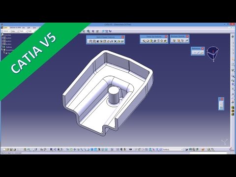 8 1 Oberschale Catia v5 Training Draft angle Shell