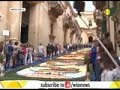 Thousands Gather In Italian City Noto To Celebrate Infiorata Flower Festival