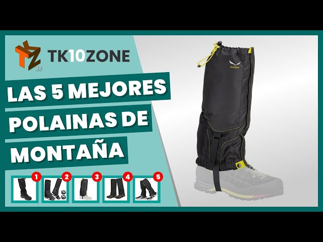 Vídeo relacionado con Azarxis Polainas de Senderismo Impermeable Gaiters Polainas a Prueba de Nieve para Caza Esquí Senderismo Escalada Hombres Mujeres (Negro, S)