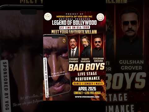 Bollywood Bad Boys LIVE | Chunky Panday
