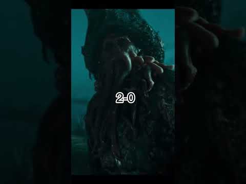 Davy Jones vs captain Salazar