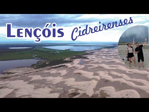 Lençois Cidreirenses, O Temporal no Pegou Saimos as pressas (imagens de drone)