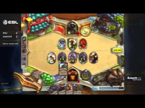 ESL South East Europe Championship Hearthstone - RDU vs. Superlubo