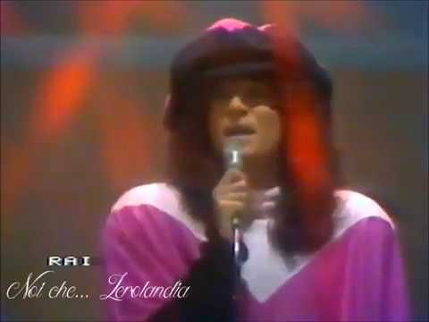 UN UOMO DA BRUCIARE - Renato Zero (Fantastico 3- 1982)