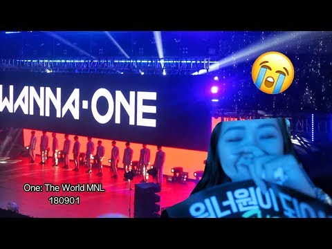 WANNA ONE's last concert in MANILA! 😭 180901 | Full Con + HD VLOG