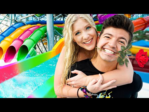 I Had a Date at a WATER PARK with Preston!
