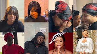 Selassie Ibrahim | Yvonne Nelson| Tracey Boakye and Co mourns Beverly Afaglo 😢 😭 #sad #death  