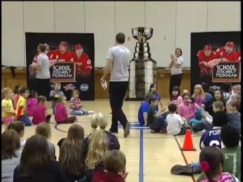Detroit Red Wings School Assembly Program November 14th 2014