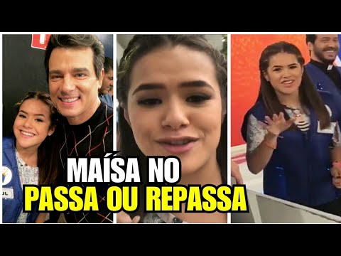 MAÍSA NO "PASSA OU REPASSA" DOMINGO LEGAL (03/06/18)