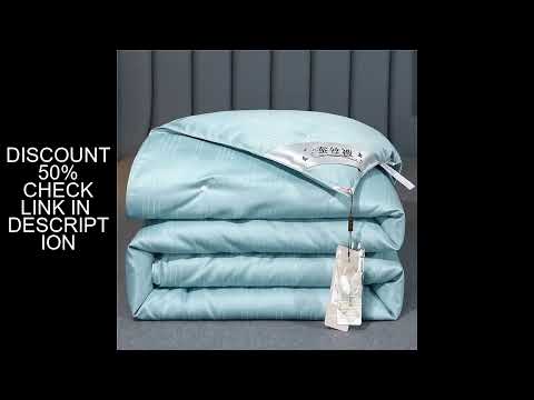 Natural Mulberry Silk Duvet Luxury Queen King Size Comforter Summer Winter Quilt Single Couple Beddi