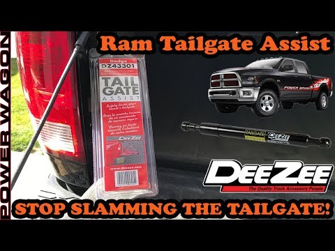 Ram Deezee Tailgate Assist Install DZ43301 Ram Power Wagon