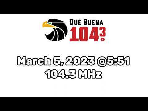 KLQB QUÉ BUENA 104.3 Legal ID (Tyler, TX)