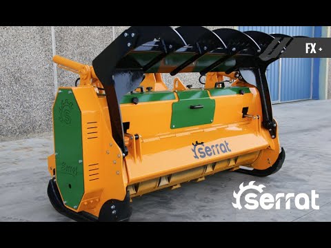 фото мульчер serrat для трактора 0