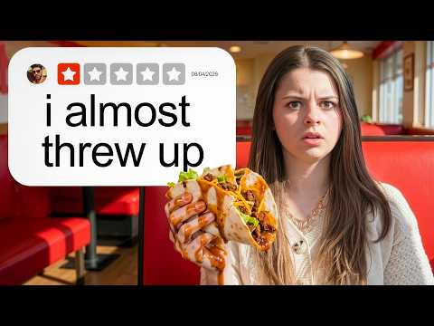 I Ate at EVERY WORST Rated Restaurant In a New City!