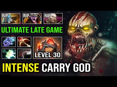 INTENSE CARRY GOD Nothing Can Handle Late Game Lifestealer with Mjollnir + Giant's Ring Dota 2