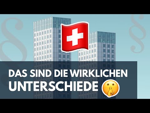 🇨🇭 Aktiengesellschaft oder GmbH in der Schweiz?