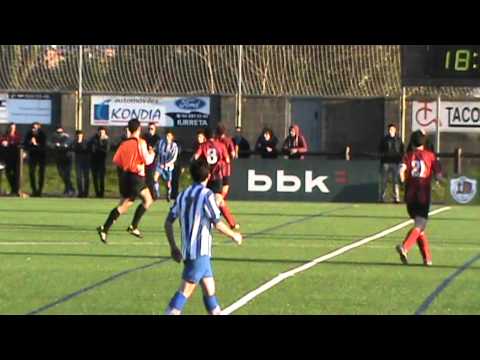 Gol de Ando - Iurretako 0-1 Somorrostro