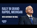 Rally in Grand Rapids, Michigan with Governor Tim Walz | Harris-Walz 2024