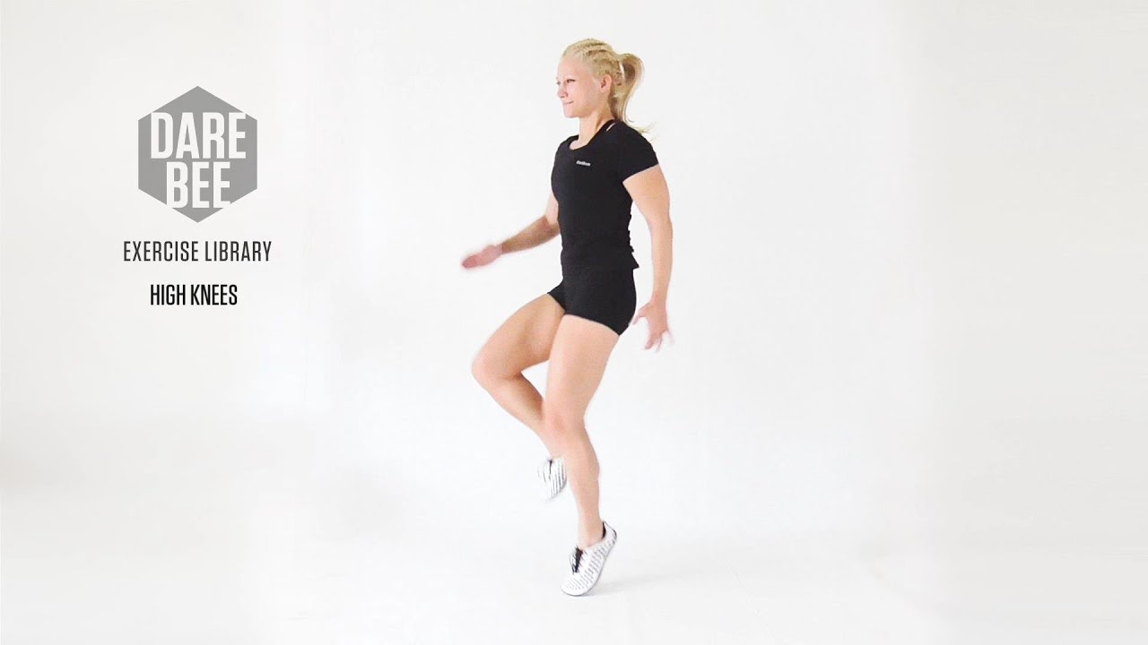 Exercise Library: High Knees - YouTube