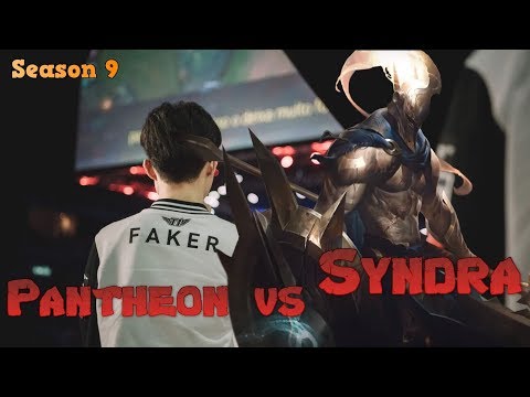 Faker - Pantheon vs Syndra Mid - Patch 9.18 LoL Season 9 KR Ranked | League of Legends Replays