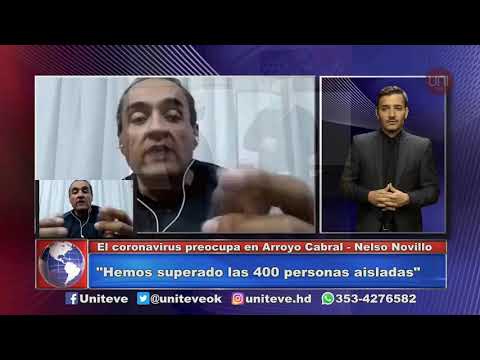 Arroyo Cabral pelea contra el coronavirus
