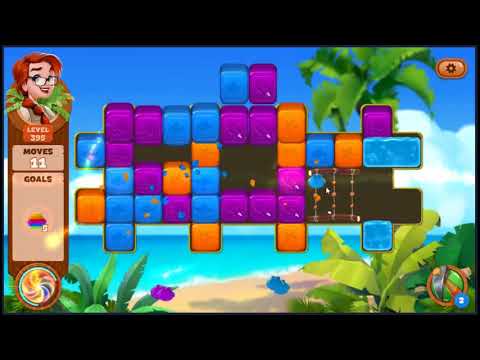 Lost Island Blast Adventure Level 395 - NO BOOSTERS 🏝️ | SKILLGAMING ✔️