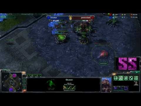 Starcraft ll : Callum & Millsy Commentary- Vinchor vs Peonvolant (ZvZ)