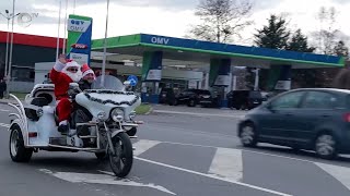 Дядо Коледа и Снежанка начело на мотошествие на 25 декември в Кърджали
