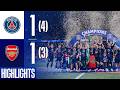 BACK TO BACK The Highlights Of PSG Arsenal ️