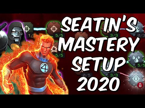 Seatin's Mastery Setup 2020 - Mastery Guide & Advice - Marvel Contest Of Champions