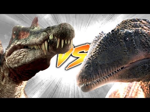 SPINOSAURUS VS CARCHARODONTOSAURUS [Who Would Win?]