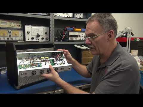 Build Convert Solid State Guitar amp to tube Example Fender Sidekick 35 to 6AQ5 6G2 circuit