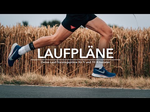 TRAININGSPLÄNE LAUFEN FÜR 5 & 10 KILOMETER