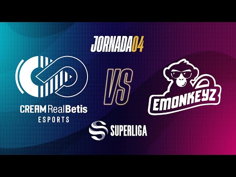 CREAM REAL BETIS VS EMONKEYZ CLUB - LEAGUE OF LEGENDS - SUPERLIGA - JORNADA 4