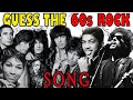 Guess the 60s Rock Song Quiz
