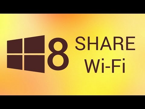 How to Share Internet Connection in Windows 8