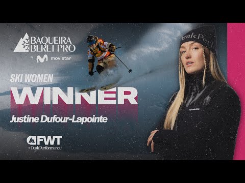 Justine Dufour-Lapointe I Ski Women Winning Run I FWT 2026 Baqueira Beret Pro by Movistar