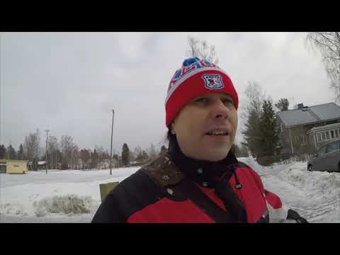 Eilinen ulkona äänetestäus kun tuulee