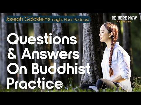 Questions and Answers on Buddhist Practice with Joseph Goldstein – Insight Hour Podcast Ep. 190