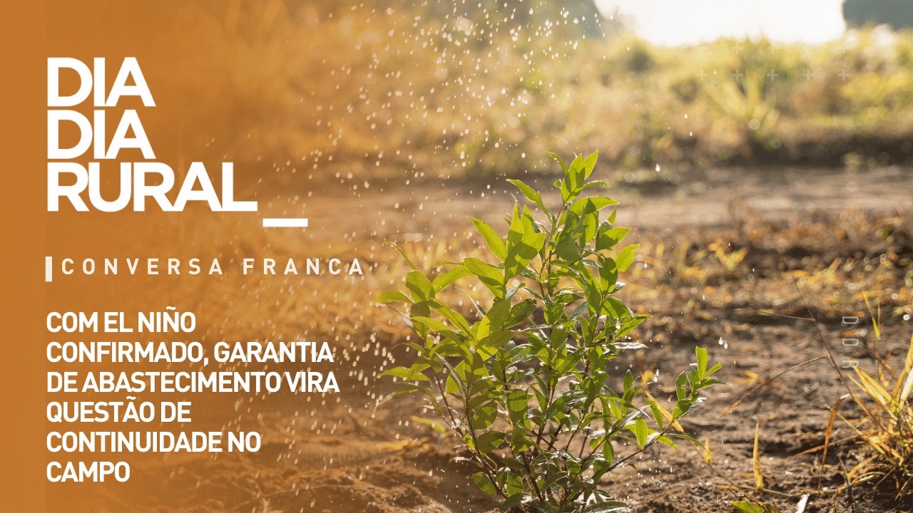 Com El Niño confirmado, garantia de abastecimento vira questão de continuidade no campo