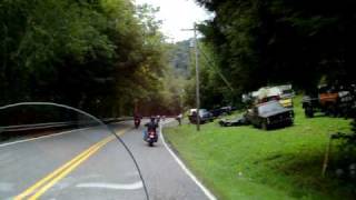 preview picture of video 'Bikers for Babies Route 4 Gassaway to Clay Yamaha ROadstar'