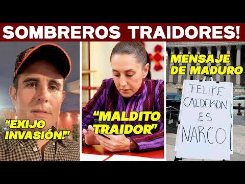 SOMBREROS TRAIDORES! PIDEN EUA CAPTURA MORENA. VIUDA PÁNICO. REGRESA HARFUCH