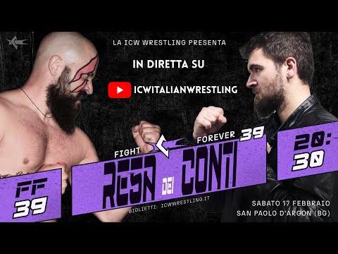 [FULL SHOW] ICW FIGHT FOREVER 39: RESA DEI CONTI LIVE!