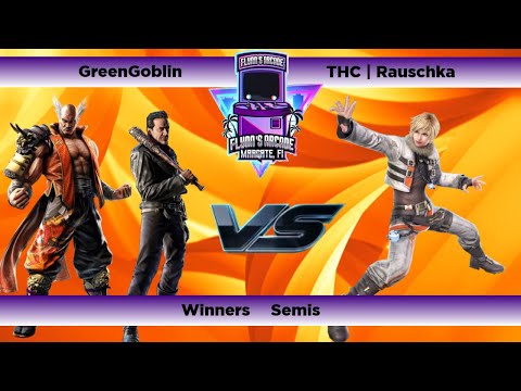 Flynn's Arcade 050 Winners Semis - GreenGoblin (Negan Heihachi) Vs THC | Rauschka (Leo) Tekken 7