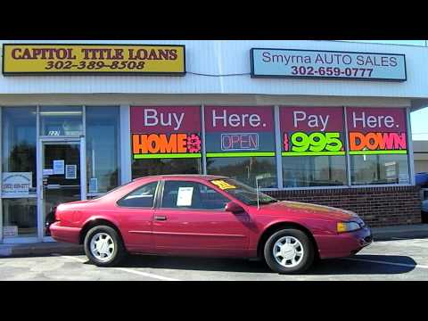 1995 Ford Thunderbird Smyrna Auto Sales