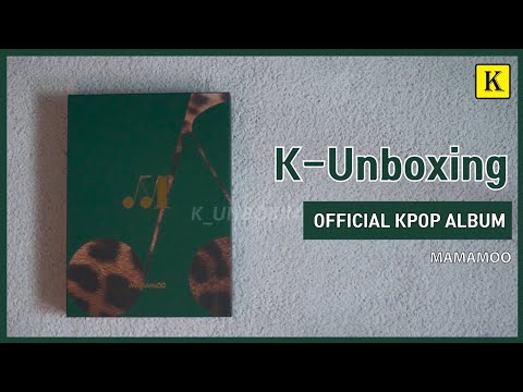 Mamamoo Travel Album DEEP Green Ver UNBOXING/ 마마무 트래블 앨범 딥 그린 버전 언박싱 후기